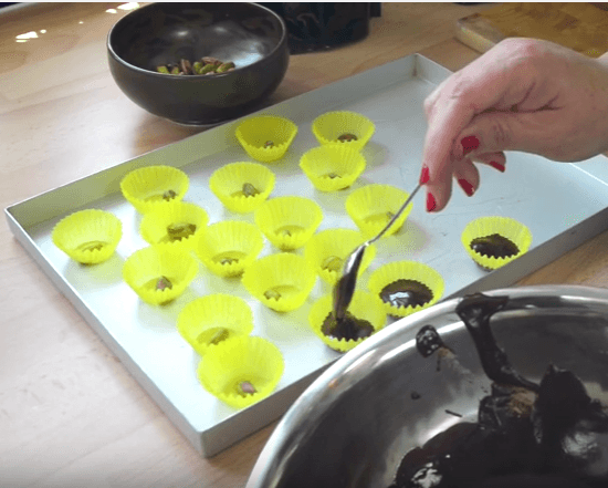 CHOC Chick’s Orange And Pistachio Raw Chocolates Recipe-CHOC Chick