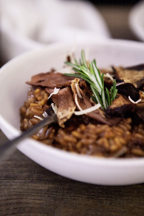 Cacao and Porcini Risotto
